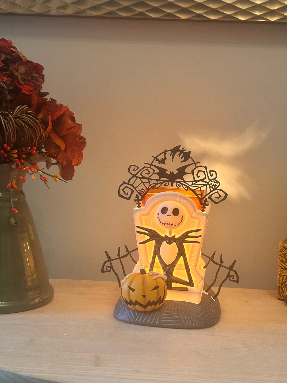 Scentsy Jack Skellington Pumpkin King. Used like new.